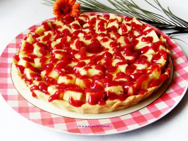 Tarta Cu Ananas Si Jeleu De Zmeura Retete Culinare Gustos Ro