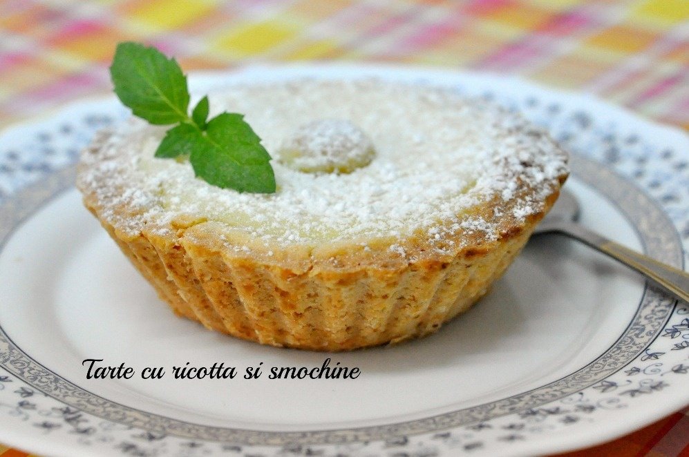 Tarte cu ricotta si smochine