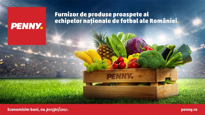 (P) Știați că PENNY oferă naționalei României produse proaspete, care se transformă în meniuri special gândite de Chef Andrei Voica?