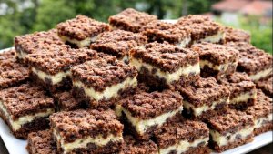 Prajitura Rudy - reteta de prajitura frageda cu cacao si branza dulce