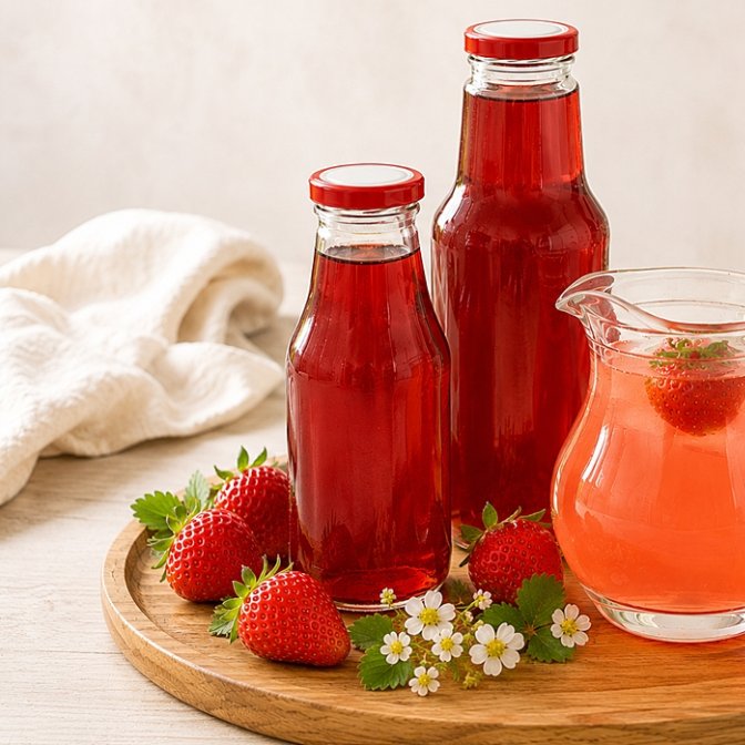 Sirop de capsuni - reteta simpla, delicioasa si usor de preparat