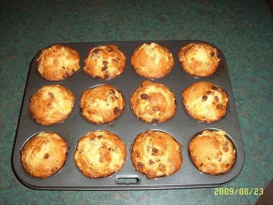 New Zealand Pineapple Muffins (cu ananas)