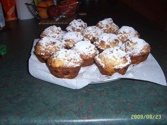 New Zealand Pineapple Muffins (cu ananas)