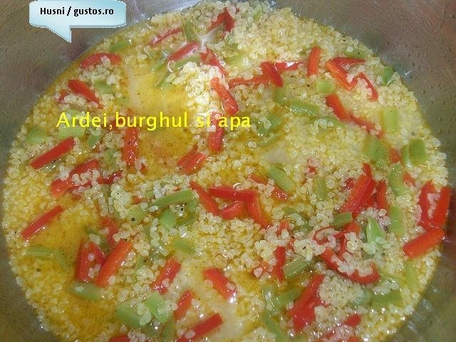 Salata de "burghul" mare(specific arab)