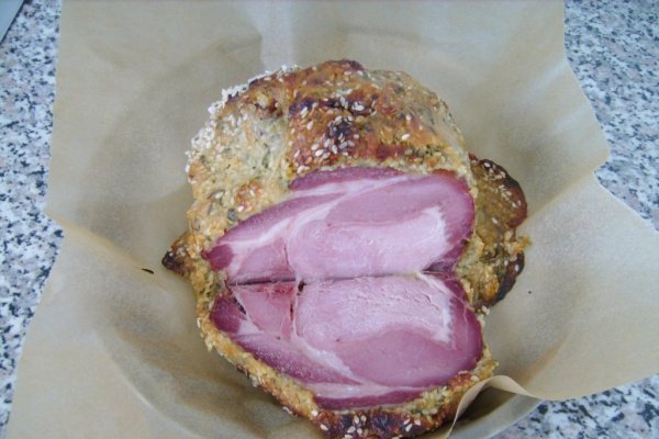 Ceafa de porc in crusta de susan