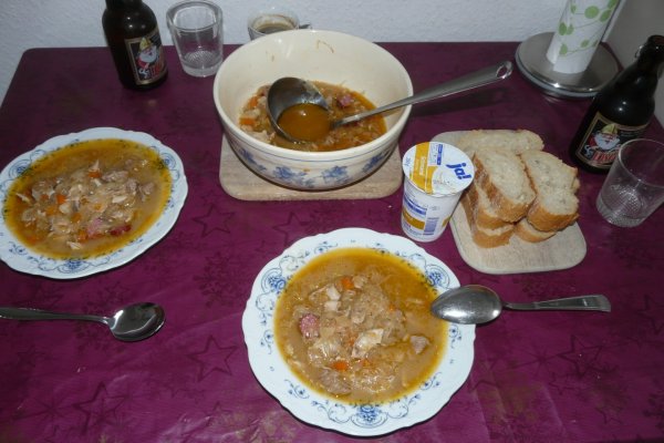 Supa de Varza murata - Sauerkrautsuppe