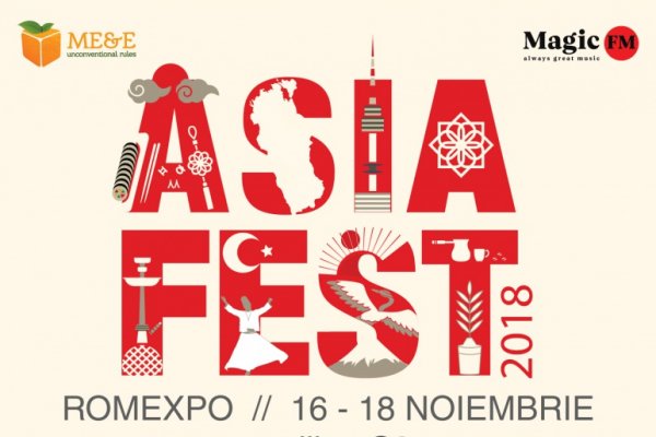 A șasea ediție Asia Fest, între 16 – 18 noiembrie, la Romexpo